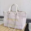 50% de réduction sur les sacs à main de luxe pour femmes Classics Beach Canvas Chaînes brodées Packs Bag Small Large Pack NL4T