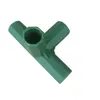 Other Garden Tools 20pcs Plant Awning Structure Joint Connector Plastic Pipe Frame Greenhouse Bracket Stakes Edging Corner Connectors 230327