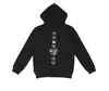 Designer herenhoodies Com Des Garcons PLAY Sweatshirt CDG Zwart Multiheart Zip Up Hoodie XL Brand Black New uh