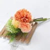 Decorative Flowers 1 Pcs Artificial Rose Peony Fake Mix And Bouquets Home Decoration Office Wedding Livingroom