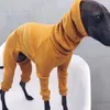 犬のアパレル温かい犬の長袖コートソフトフォーシーズンピュアコットンペット服ソリッドドッグ服四本足ペットセータータートルネック230327