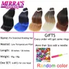 Hair Bulks Pre Stretched Braiding Hair Ombre Jumbo Braids Hair Extensions YAKI Straight Synthetic Braid 136810 Pcs Bulk Mirra's Mirror 230327