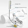 10/20/30 LED Industrial Symaskin Belysning Lampkläder Maskin Tillbehör Arbetsljus 360 ° Flexibel svenhals