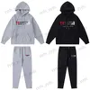 Tute da uomo 22SS New Trapstar Rainbow Gradient Lettera Tiger Head Ricamo Felpa con cappuccio Pantaloni maglione T230327