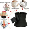 Womens Shapers Waist Trainer Body Shaper Trimmer Belt Belly Tummy Control Wrap Guaina dimagrante Donna Shapewear piatto Bande da donna Dropshipp 230327