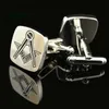 BUFF LINKS MEN CUFF LINKS LINKS DESEMASONRY CUFFLINKS BOTONS MANICO DE MANEVA DE MANUS DE MANELA PARA A MASONIA PRÁDICA E COMPASSA COM G 230325