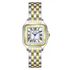 Zegarek wysokiej jakości Luksusowa marka klasyczna kolorowa diament Diamond Panthere Fashion Watch Kwektowy Kwarc Ketuzwatch Kobieta Clo238r