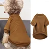 Vêtements pour chiens Bons chiens moyens Chats Pull chaud Fournitures pour animaux de compagnie Costume Attrayant Non pelucheux