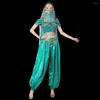 Stage Wear Ensemble de costumes de festival de princesse arabe