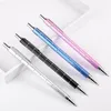 1pc Creative Metal Automatic Pen Children Students Can Replace The Core Pencil Gift School (Random Color)