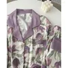 Women's Sleepwear Ladies Pajamas For Women Pajama Sets Silk Pijama Sexy Satin Long Sleeves Home Clothes Suits Female Pyjamas Loungewear