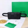 2023 Cassette Belt Bag Fashion Designer Woman Bag Women Axel väska handväska handväska originallåda äkta läder kors kroppskedja hög kvalitetskvalitet