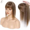 Synthétique TESS Femmes Topper 8.5x8.5cm Pinces À Cheveux Cheveux Toppers Cheveux Naturels 100% Cheveux Humains Pour Femmes Postiche Clip Dans Les Cheveux 230327