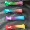 Hookahs Colorful alcohol lamp Wholesale Glass bongs Oil Burner Glass Water Pipes Oil Rigs Smoking