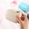 Sieraden zakjes reisverpakking geschenkdoos cosmetische make -up organisator kast oorbellen ringen kettingen display opslag ritssluiting sieraden tas