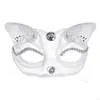 Party Masks Adult Mask Makeup Costume Props Lace Female Animal Mask Halloween Party Dress Up Supplies Masquerade Animal Mask 230327