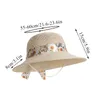 Sombrero de paja con protección solar para verano