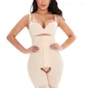 Shapers pour femmes Short en forme de sangle détachable à trois boutons Faja Reductora Mujer Sous-vêtement amincissant pour perdre du poids