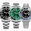 Mens Watch Designer Watches Menwatch 40mm 자동 기계식 세라믹 베젤 904L 방수 광장 사파이어 시계 Orologio di Lusso Montre de Luxe