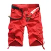 Мужские шорты Davydaisy Summer Men 100% хлопковые камуфляжные грузовые шорты Man Fashion Casual Short Bans Brand Pant Dt104 230327