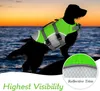 Dog Apparel Adjustable Dog Life Jacket with Rescue Handle Sport Safety Rescue Vest Dog Clothes Puppy Float Swimming Suit for All Pet Dogs 230327