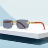 Projektantka męska i damska para okularów przeciwsłonecznych 20% zniżki na wiosenny trend drewniany nogi wszechstronne kwadratowe strzępy zdjęcie uliczne zdjęcie