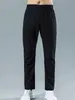 LU MEN JOGGER LONG PANTS Sport Yoga الزي المستقيم الجيم الجامي جيوب العرق في الركض السراويل رجالي مرنة الخصر اللياقة 2 COLATION