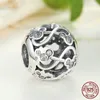 925 SIVER Perles Charmes pour Pandora Charm Bracelets Designer For Women Star Moon Lave Flower Charm