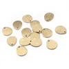 Charms 40pcslot Laiton Texturé 10x12mm Ovale Teardrop Charms Bracelet Tags Pendentif Pour Boucles D'oreilles Neckalce Résultats De Bijoux Making 230325