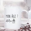 Mugs 30 40 50 Years Funny Birthday Gift Mug Thirty Forty Fifty Old Men Women Humor Original Drop 230327
