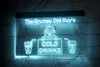 LD5302 LED -striplampor Sign Cold Drinks Bar The Grumpy Old Guy's 3D Gravering Free Design Wholesale Retail