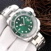 Montre mécanique pour hommes montres d'affaires décontractées 40mm cadran vert mode mouvement mécanique Gentlemans montre-bracelet Orologi di lusso