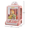 Narzędzia warsztaty dla dzieci DIY Electric Claw Machine Girl Chwyt Mini Doll Clip Gashapon Music Crane Game zabawka dla dzieci na 3 lata prezenty 230327