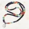 Perlen 108 Mala Chakra Armband oder Halskette 7 Yoga Meditation für Frauen reiner Naturstein Drop Lieferung 202 Dhrzh