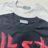 Vintage Letter Print T-Shirt Men's Plus Tees Women Quality T Shirt Tops Tee