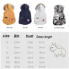 Hundebekleidung M-3XL Haustier Hundekleidung Hoodies Mantel Daunenjacke Winddicht Welpe Klein für Hunde Kleidung Winter Outdoor Warme Jacke Französische Bulldogge 230327