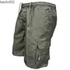 Shorts voor heren Outdoorshorts voor heren Militair Cargo Hardlopen Sportshorts Zomer Man Mode Tactisch Mannelijke korte broek Joggingbroek W0327