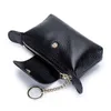 Portafogli di lusso Mini Portafoglio da donna Portafoglio in pelle di mucca con cerniera Portamonete Piccolo portachiavi femminile Pochette a forma di lingotto d'oro Portamonete Chic Clutch G230327