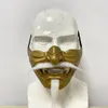 Maski imprezowe duch tsushima maska ​​jin sakai cosplay pół twarzy samurai wojownik twarzy