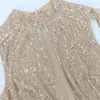 Casual Dresses 2023 Embellished Sequin Mesh Fringed Birthday Party For Women Bodycon Mini Dress Sexy Evening Club Wear