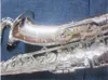 Tout nouveau Saxophone ténor de haute qualité saxo T-W020 professionnel Bb saxo laiton argent plaqué Instrument de musique saxo avec étui