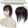 Synthétique TESS Femmes Topper 8.5x8.5cm Pinces À Cheveux Cheveux Toppers Cheveux Naturels 100% Cheveux Humains Pour Femmes Postiche Clip Dans Les Cheveux 230327