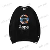 Sudaderas con capucha para hombre IT Otoño e invierno a Ape Head ape Cotton Crew Neck Sweater Camo Print Casual Unisex Coat Head T230327