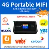 WIFI 6E 4G LTE Mini point d'accès extérieur 4500mAh 150Mbps Routeur WiFi sans fil de poche Dongle Fonction de banque d'alimentation avec port USB pour les voyages à domicile