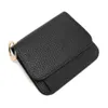 Wallets Women Wallet Genuine Leather Luxury Female Coin Money Purse Designer Small Ladies Wallets Key Ring Card Holder Clutch bags G230327