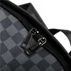 Nouveau décontracté hommes sac à dos marée Cool requin voyage sac à dos étudiant cartable mode damier ordinateur sac Portable 230327