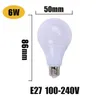 電球6000K LED電球ネジAC 110V 220V 240V 21W 18W 15W 12W 9W 6W 3W HomeLed用のLampada Energy Saving Light