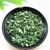 Decoratieve beeldjes 5-7 mm Natuurlijke groene Jasper Jade Stone gepolijste Reiki Chakra Healing Crystals Quartz 50G