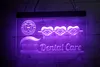 LD5196 LED -striplampor Sign Dental Care 3D Gravering gratis design grossist detaljhandel