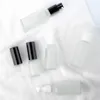 Bouteilles de stockage 5-100 ml flacon compte-gouttes vide gel huile essentielle verre Transparent liquide marron goutte pour Massage rechargeable